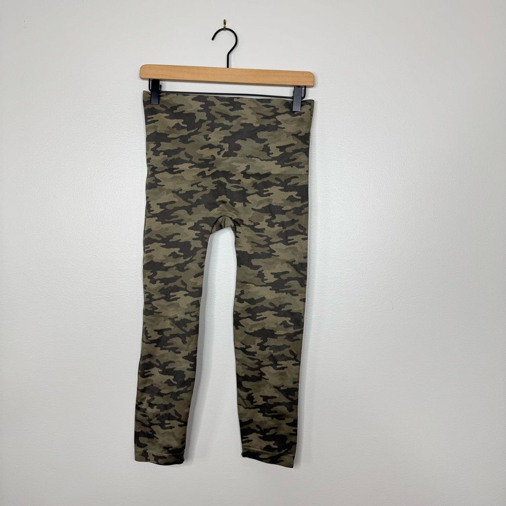Spanx Camo Crop Leggings Tights 1X